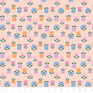 Camelot Fabrics Looking Pawsome Collection Cherry Blossoms Peach Premium Quality 100% Cotton Sold by The Yard.