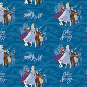Camelot Fabrics 5Frozen 2 Collection Journey Together Premium Quality 100% Cotton Sold by The Yard.