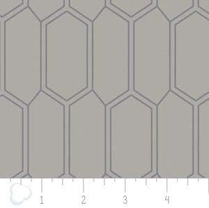 Camelot Fabrics Emilia Double Gauze Bees Nest Grey Premium Quality 100% Cotton Fabric sold by the yard