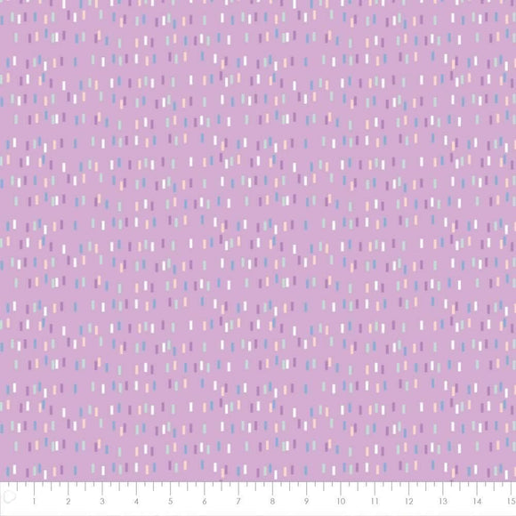 Camelot Fabrics Looking Pawsome Assorted Elements Lilac Premium Quality 100% Cotton Sold by The Yard.