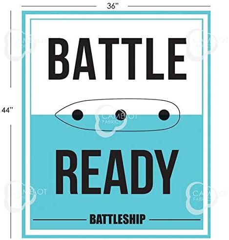 Camelot Fabrics Battleship - Battle Ready Panel Sold by The Panel(35