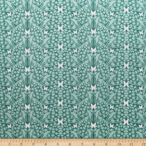 Camelot Fabrics Monarch Grove Kaleidoscope Quilt Fabric, Sea Blue, Quilt 100% Cotton Fabric sold by the yard