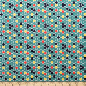 Camelot Fabrics Monarch Grove Honeycomb Fabric, Multicolor, 100% Cotton Fabric sold by the yard