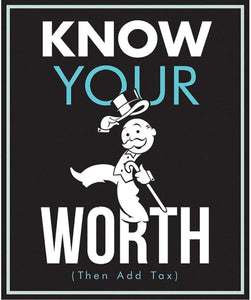 Camelot Fabrics Monopoly Know Your Worth Panel(35"x44") 100% Cotton Fabric sold by the panel