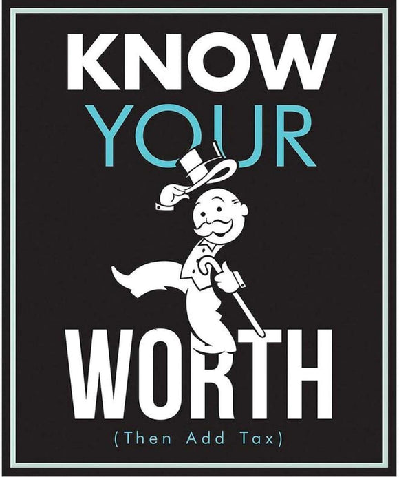 Camelot Fabrics Monopoly Know Your Worth Panel(35