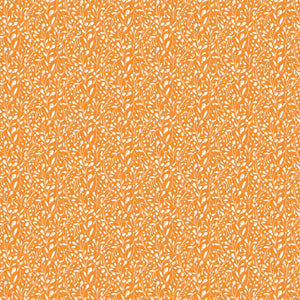Camelot Fabrics Spring Buds Orange Premium Quality 100% Cotton Sold by The Yard.