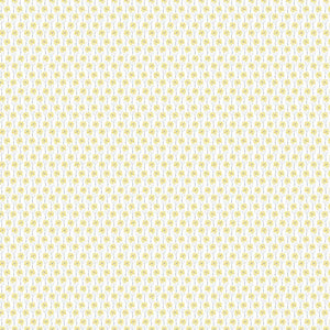 Camelot Fabrics Daisies White Premium Quality 100% Cotton Sold by The Yard.