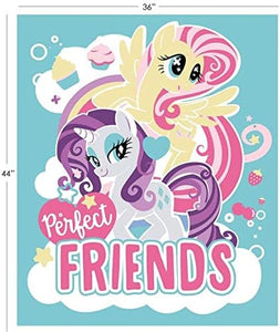 Camelot Fabrics My Little Pony Perfect Friends 35x43" Panel Premium Quality 100% Cotton Fabric sold by the panel
