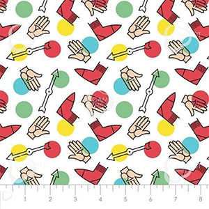 Camelot Fabrics Twister Icons Premium Quality 100% Cotton Fabric sold by the yard