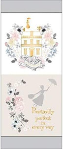 Camelot Fabrics Mary Poppins Collection Practically Perfect Half Panel Height 17" Premium Quality 100% Cotton Sold by The Panel.
