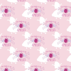 Camelot Fabrics Disney Sofia The First Amulet in Light Pink 100% Cotton Fabric sold by the yard