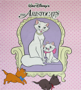 Camelot Fabrics Disney The Aristocats 35x43in. Panel Multi 100% Cotton Fabric sold by the panel