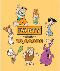 Camelot Fabrics The Flintstones 2 Party On 35" Panel Premium Quality 100% Cotton Sold by The Panel.