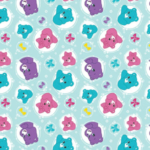 Camelot Fabrics Care Bear Sparkle & Shine Arrows in Blue Premium Quality 100% Cotton Fabric sold by the yard