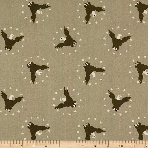 Camelot Fabrics GI Joe Adventure Eagle Fabric, 100% Cotton Fabric sold by the yard