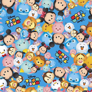 Springs Creative Disney Tsum Packed Characters Multicolor 100% Cotton Fabric